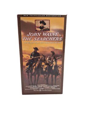 The Searchers (1956) VHS John Wayne Western Classic Digitally Restored
